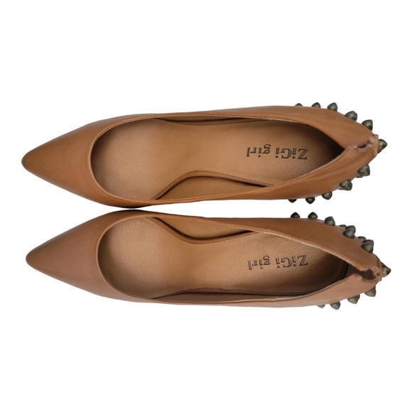 ZIGI Girl Leather Pumps. Size 9. - Picture 4 of 10